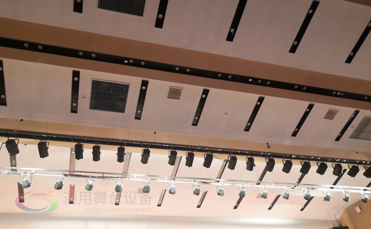 南京某國企禮堂舞臺系統分項工程通過質量驗收 涉及舞臺吊桿、舞臺燈光等項目 現已投入使用